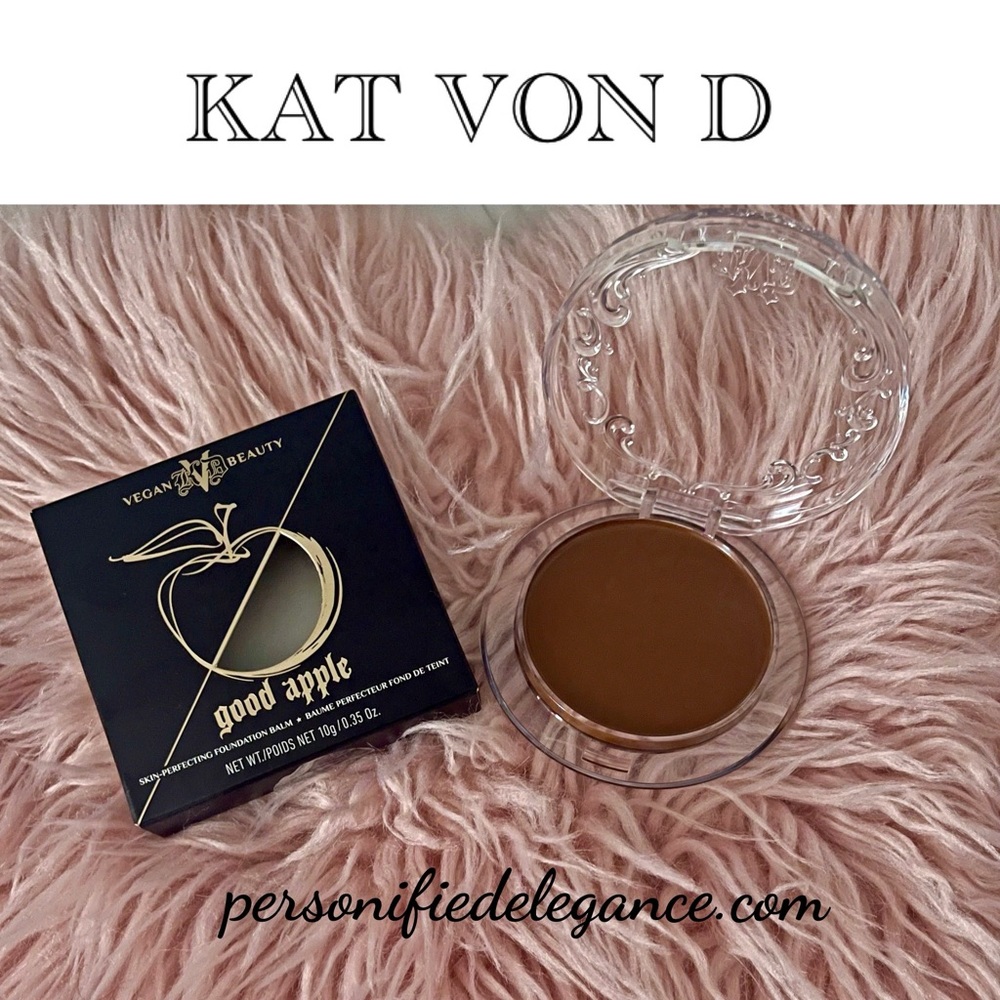 Kat Von D Good Apple Lightweight Full Coverage Cream Foundation Balm Deep 084